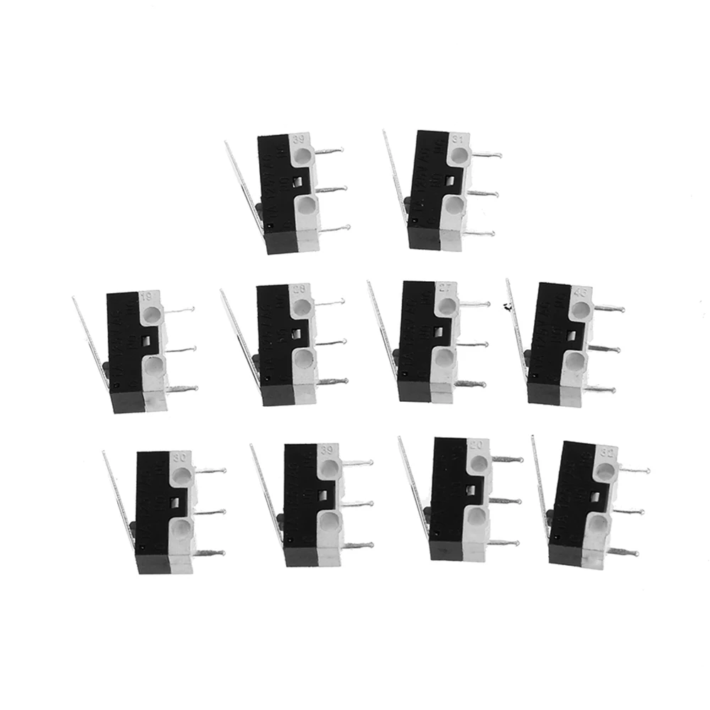 10 шт. чувствительные электронные полезные мгновенные микро переключатели 1NO 1NC SPDT