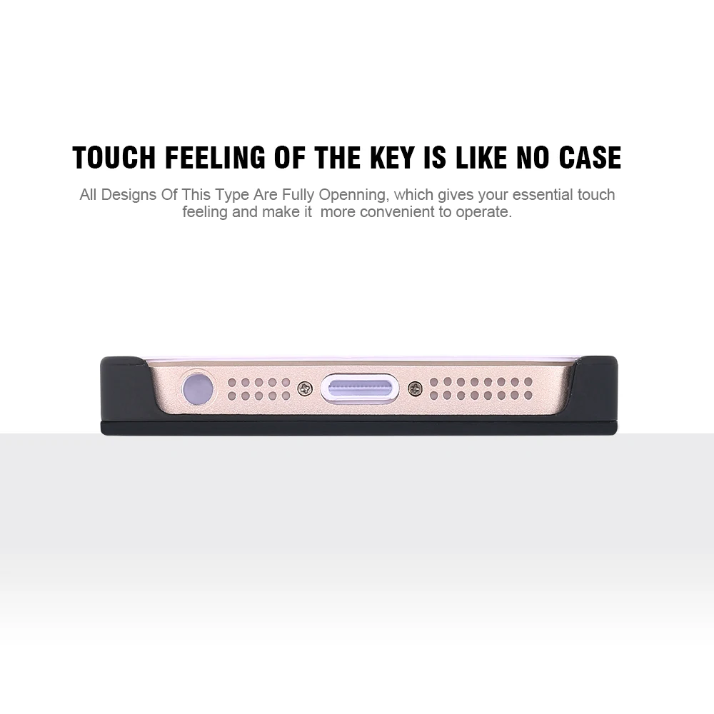 KISSCASE Hard PC Cases For iPhone 5 5S SE 4S Back Cover Ultra Thin Metal Phone Shell 6 6S 7 8 Plus Case Accessories |