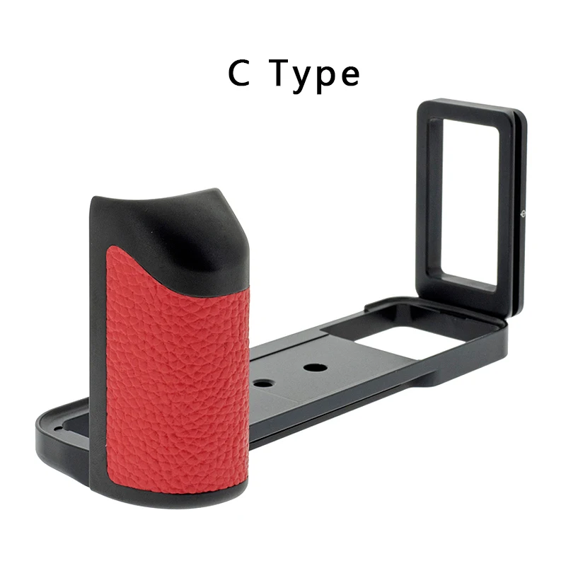 

GFX50R Vertical shoot Quick Release L Plate/Bracket hand Grip Holder for Fujifilm Fuji GFX 50R Camera ballhead Tripod