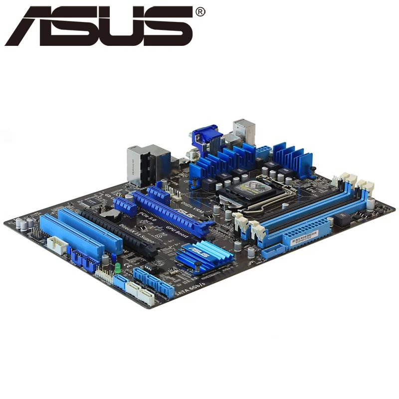 ASUS Z77-A настольная материнская плата Z77 Socket LGA 1155 i3 i5 i7 DDR3 32G ATX UEFI биос оригинальная б/у материнская плата в продаже