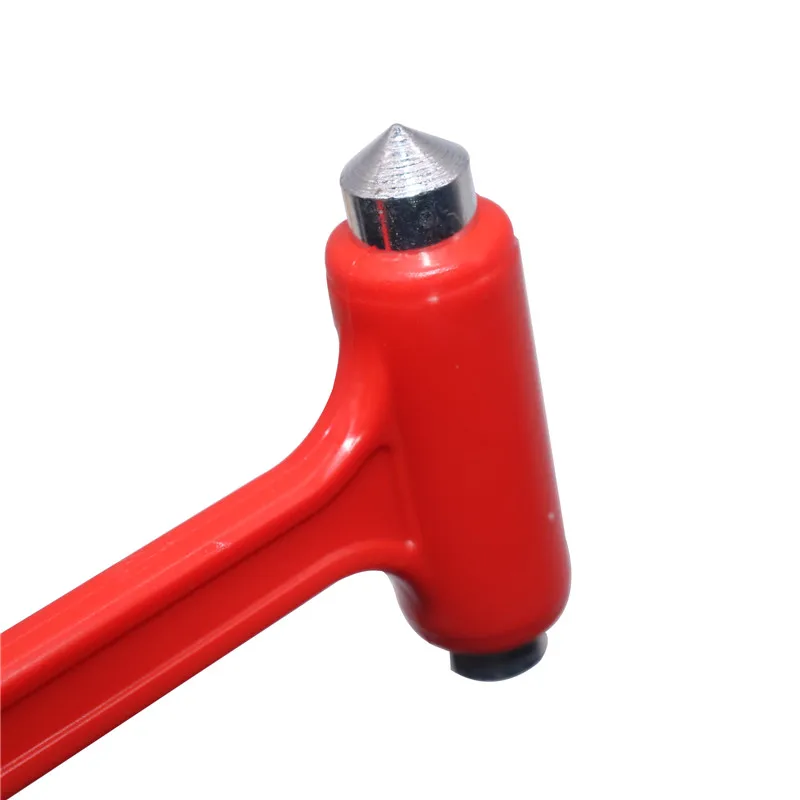 1 Pcs Emergency escape fire hammer Safety Hammer Multifunctional cutting car seat belts For safety Net weight about 65g | Инструменты