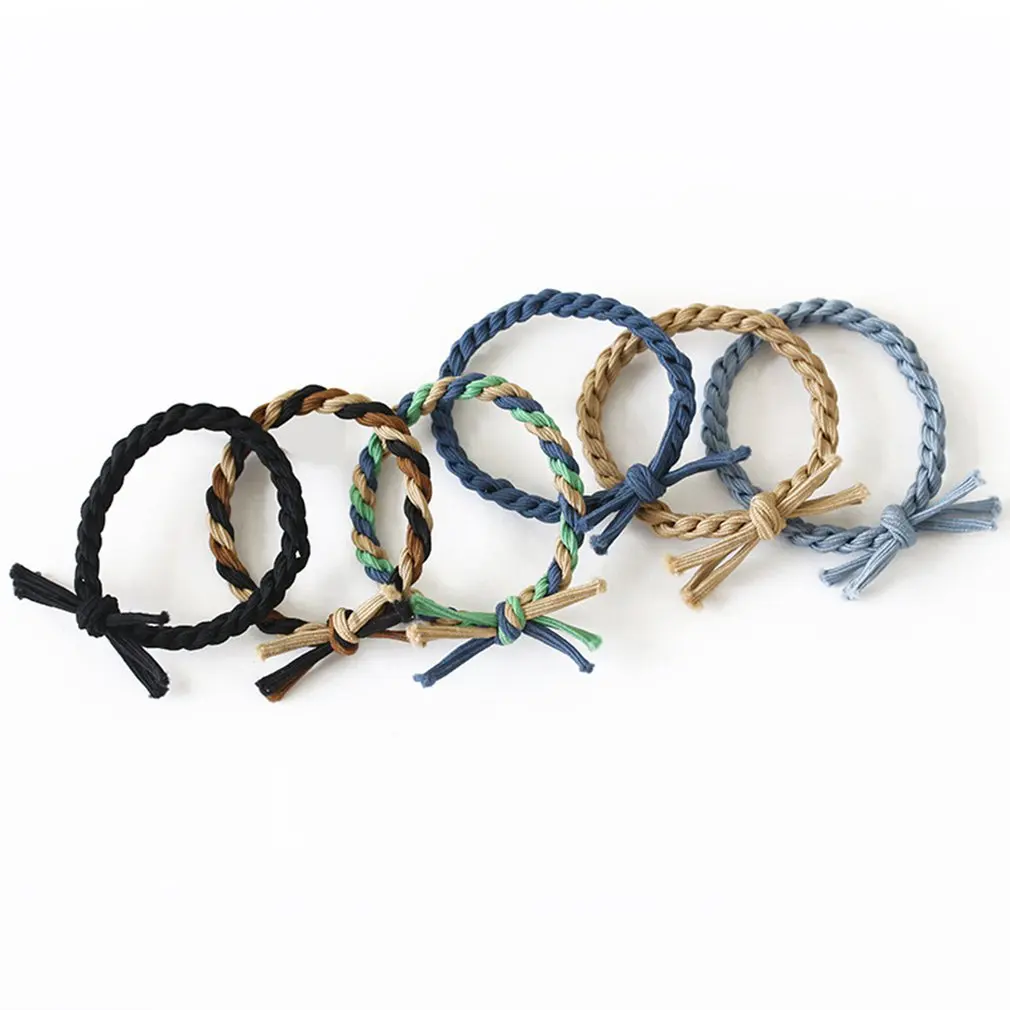 Новинка весна-лето 2019 Корейская версия трехцветной комбинированной веревки для