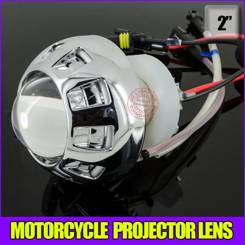 2.0 inch Авто Motorcyle Проектор объектив с hid ксеноновые фары дальнего и ближнего света