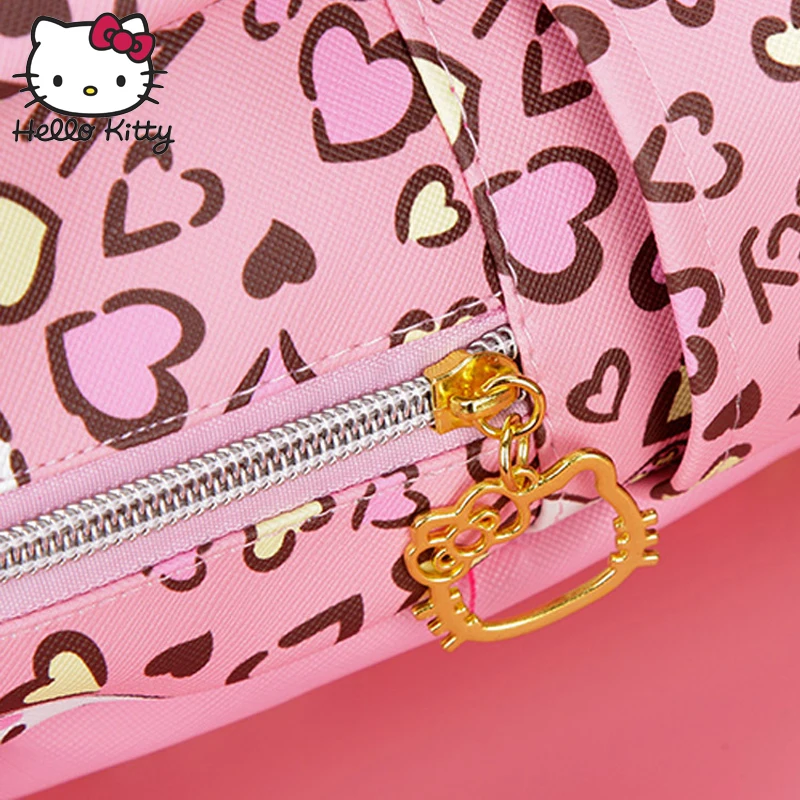 Сумка Hello Kitty детский мультипликационный рюкзак из искусственной кожи Розовый