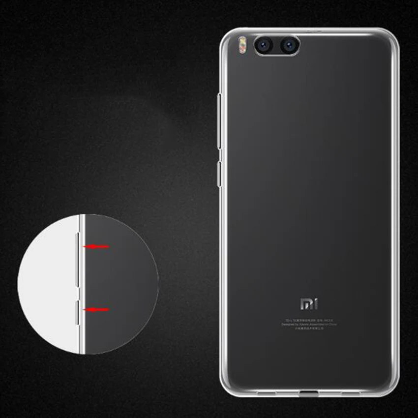 Zerosky для Xiaomi Note 3 чехол роскошный защитный задняя крышка ТПУ мягкий прозрачный