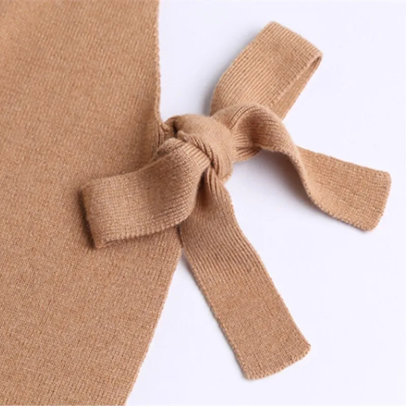 

New Knit Vest Outer Vest Sleeveless Short Sweater Women's Spring and Autumn Tops Cashmere Vest
