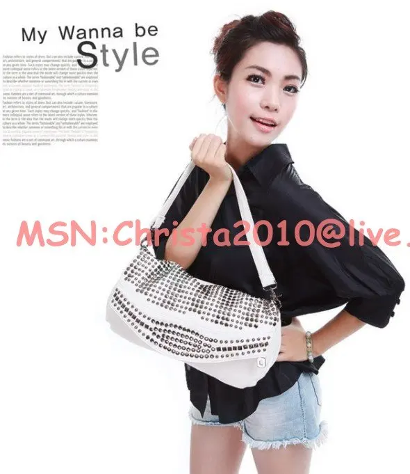 1000 шт. 7 мм пистолет-черный цвет рекламные круглые шпильки четыре зажима шипы в