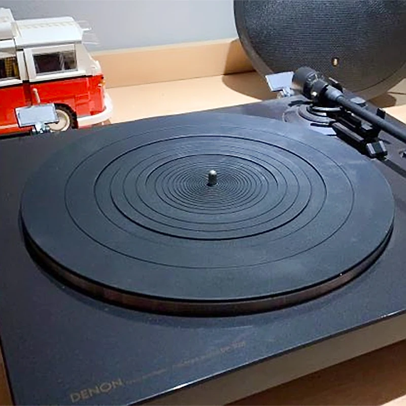 12 ''LP антивибрационный силиконовый коврик резиновый скользящий для