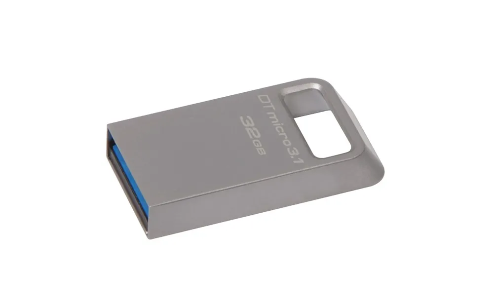 Kingston technology DataTraveler Micro 3 1 32 ГБ 0 (3 Gen 1) Conector USB Tipo A Sin tapa Metalico|USB флэш-накопители| |