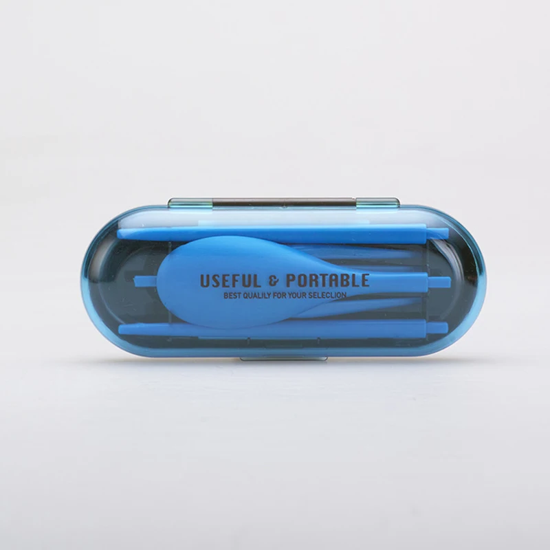 QuickDone набор пластиковой кухонной посуды мнчества 3 в 1 складная вилка столовых