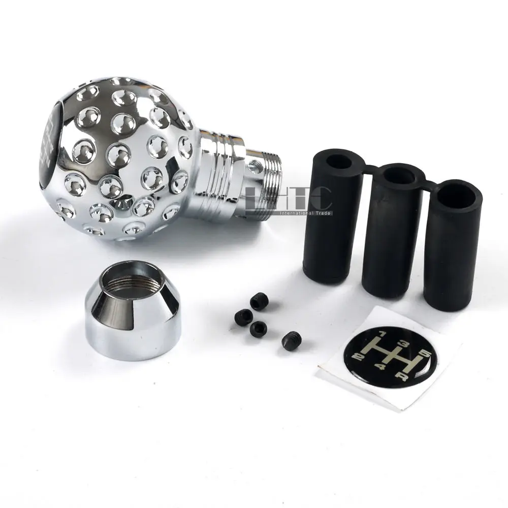 Ручка переключения передач Хромированная ручка для Golf Ball V W Je-tta GLI G-TI 4 MK4 MKIV 337 20 25