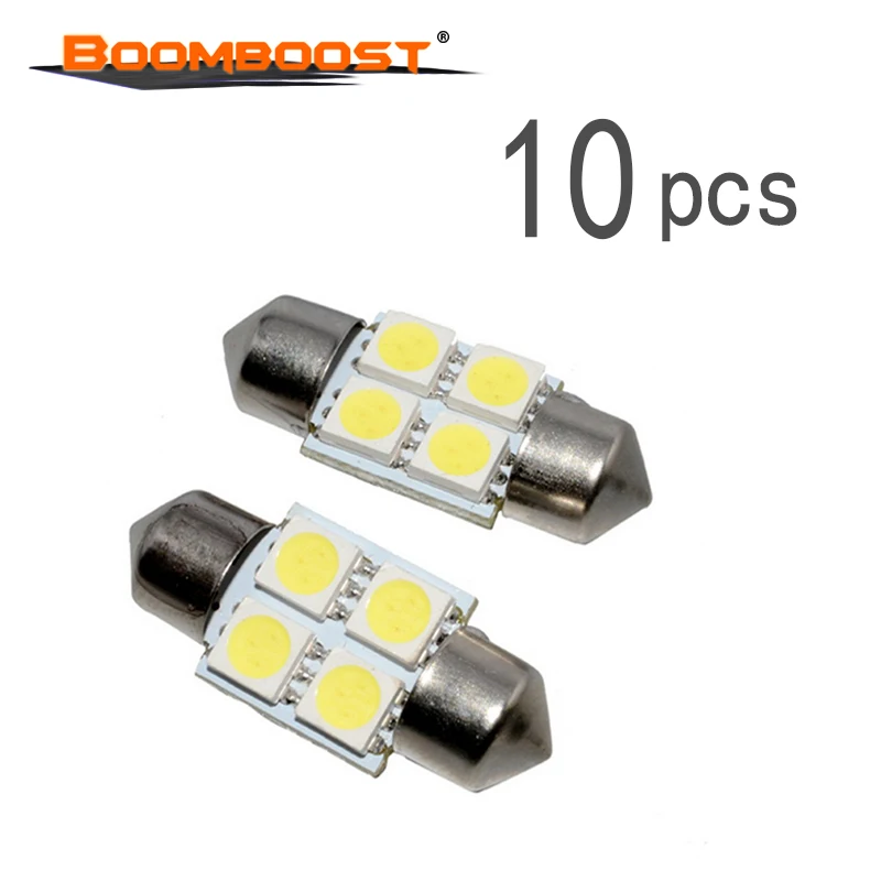 12V светодиодный 31mm C5W Festoon Dome новый продукт светильник лампы автомобильный 4SMD