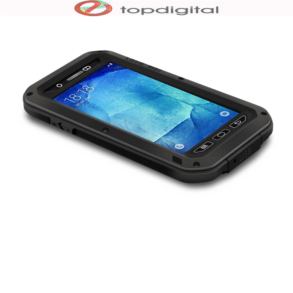 LOVE MEI Life Waterproof Shockproof Case for Samsung Galaxy A8 2015 A800F A8000 Cover Aluminum Metal Shell w Gorilla Glass |