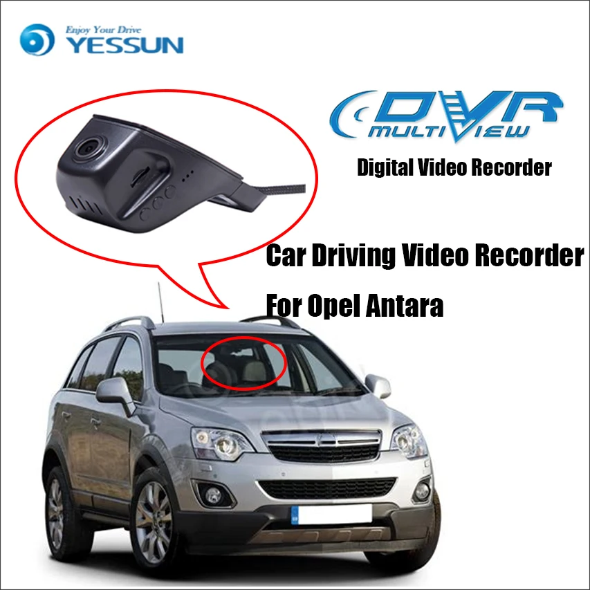 Автомобильный видеорегистратор YESSUN не задняя камера для Opel Antara HD 1080P|dash cam night