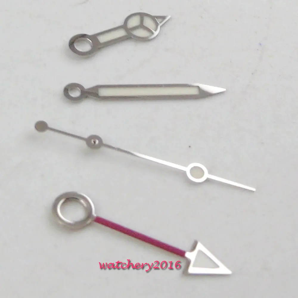 NEW Arrive White Watch Hands Red GMT hands Fit MingZhu 3804 Automatic Movement men's | Наручные часы