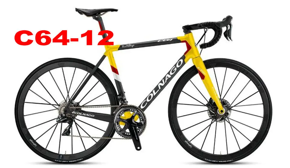 T1100 UD матовый глянцевый черный оранжевый Colnago C64 карбоновая рама велосипеда с 12 цветами на выбор