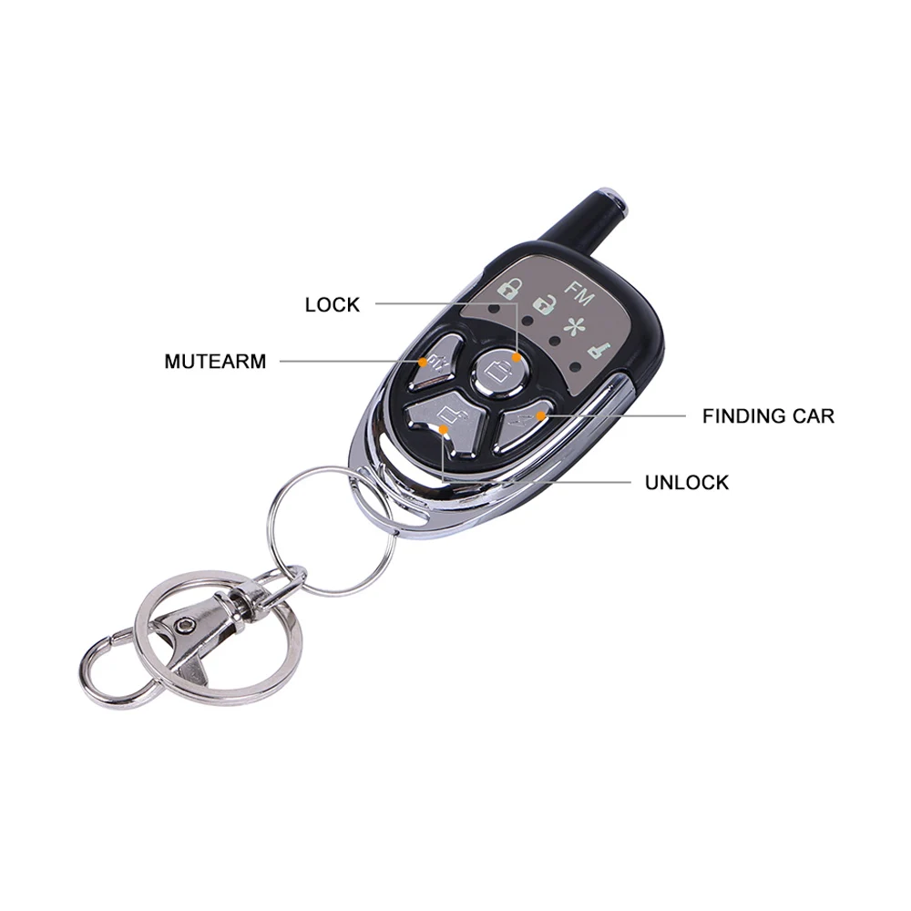 Автомобильная сигнализация DIYV2 без установки двухсторонняя система