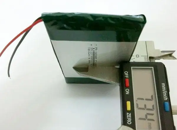 7 4 В полимерная литиевая батарея 1850 мАч оборудование для прибора DVD POS машины