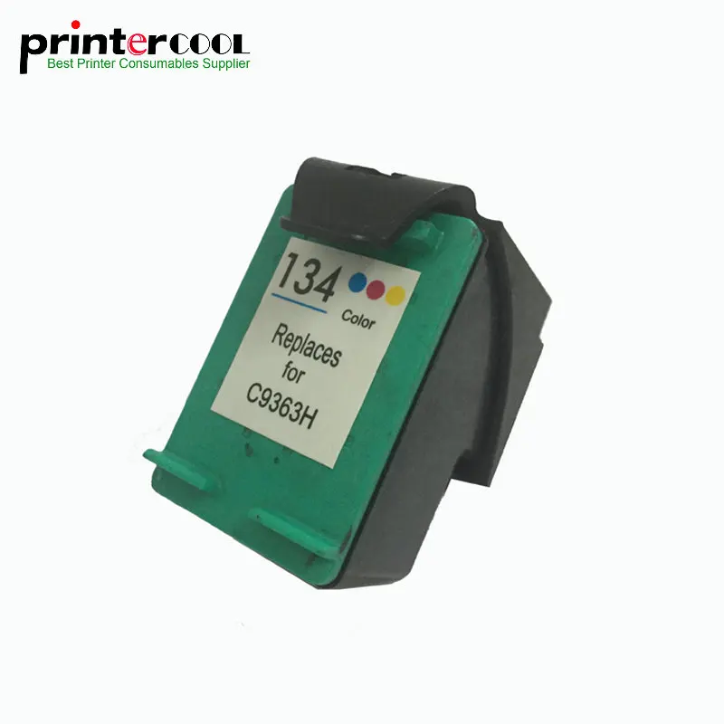 Картридж с чернилами einkshop 134 совместимый принтером HP Deskjet 5743 6623 6843 6523 5943 6943 6983 7313 7413
