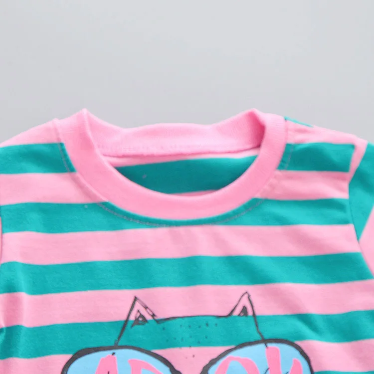 Brand Cotton Baby Sets Leisure Sports Boy T-shirt + Shorts Toddler Clothing Clothes |
