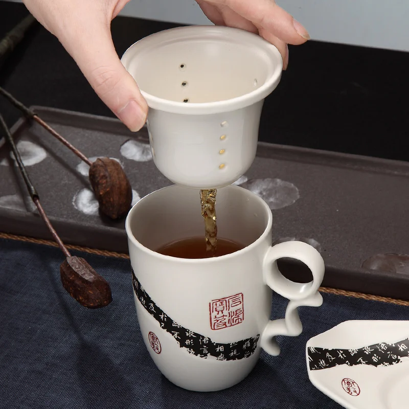 Хэнфорд подлинная офис керамический фильтр чашки с крышкой из Мастер чашка