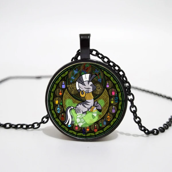 My Little Horse Baoli Poni Princess Necklace Rainbow Art Photo Glass Dome Girls Children Cartoon Jewelry | Украшения и аксессуары
