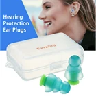 1 пара, шумоподавляющие силиконовые затычки для ушей
