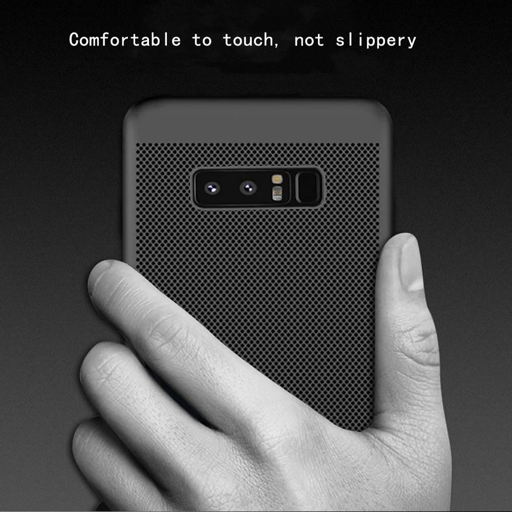 Ультратонкий чехол для телефона samsung Galaxy S9 S8 S7 S6 Edge Plus прозрачный теплоотвод