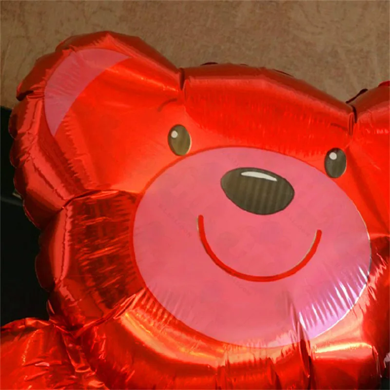 1 шт. персонализированные фольгированные воздушные шары с двумя медведями 100*76