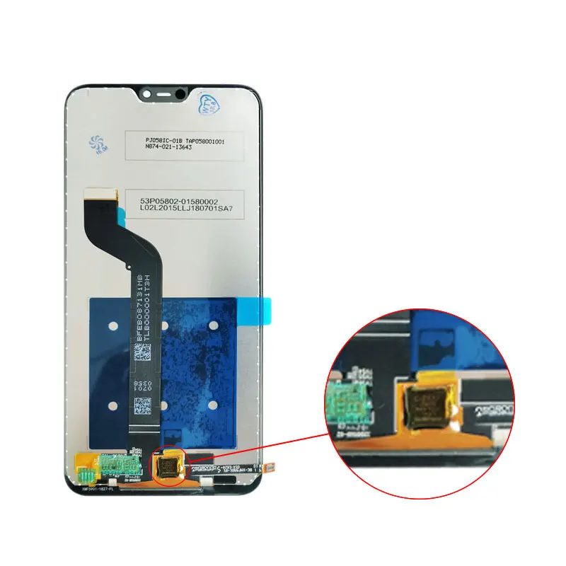 AICSRAD ЖК-дисплей для Xiaomi mi A2 Lite 5,84 дюймов кодирующий преобразователь сенсорного экрана в сборе для Xiao mi Red mi 6 Pro Рамка с бесплатными инструментами