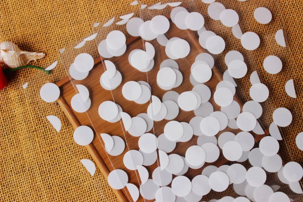 200 шт белые прозрачные пакеты для печенья в горошек-целлофановая Сумка-конфетные