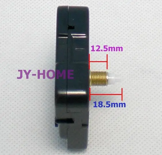 

Free shipping 1pcs/lot 18.5mm DIY Quartz Clock Movement Kit Spindle Mechanism shaft Classic Hanging Watch Repair Replacement
