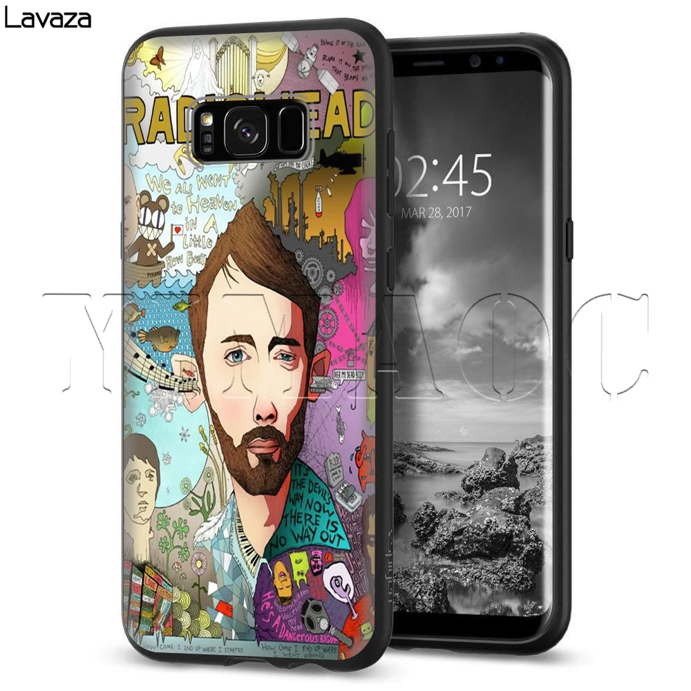 Lavaza Radiohead чехол для Samsung Галактики S6 S7 край J6 S8 S9 S10 плюс A3 A5 A6 A7 A8 A9 Note 8 9 |