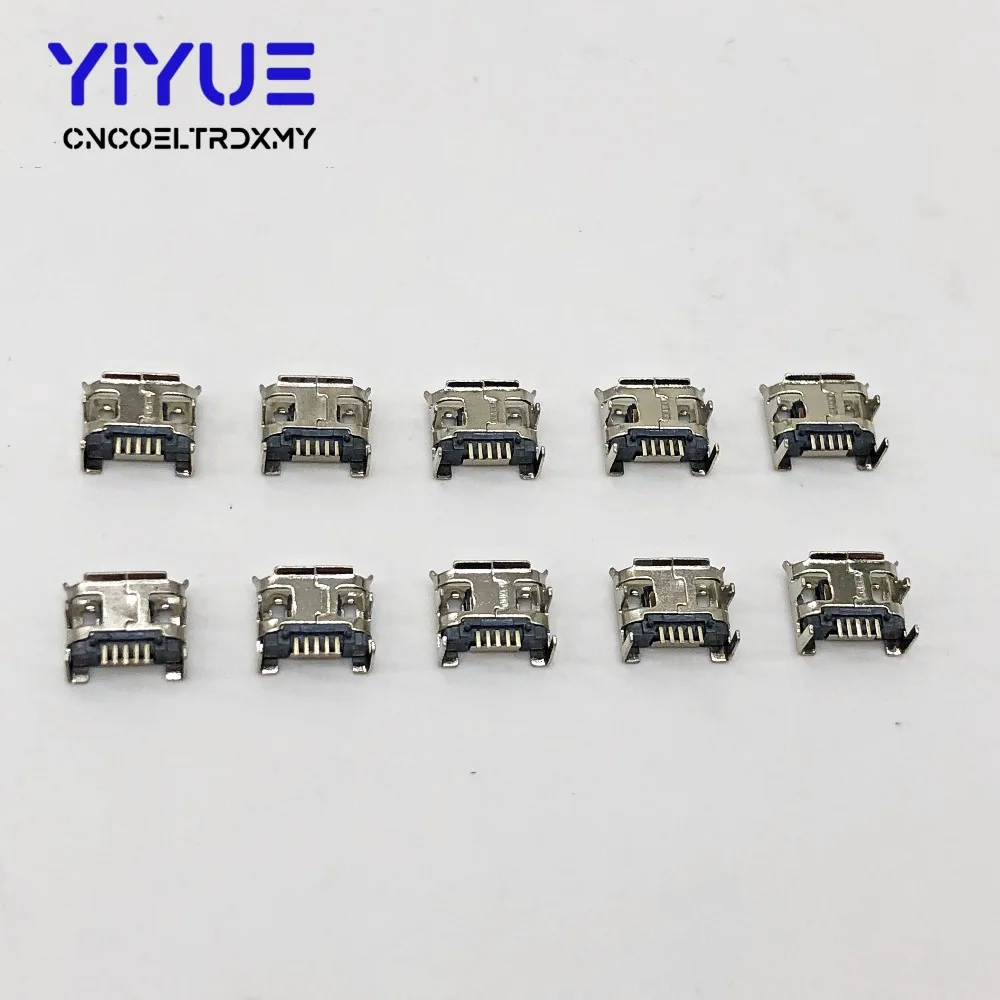

10/50 шт микро USB 5 P, 5-контактный микро USB разъем, 5-контактный микро USB разъем для зарядки мобильного телефона