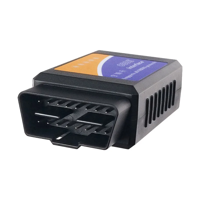 Лучший WI FI ELM327 V1.5 OBD2 для IOS/Android/ПК 1 5 ELM 327 Bluetooth OBDII сканера реального 25K80 OBD II