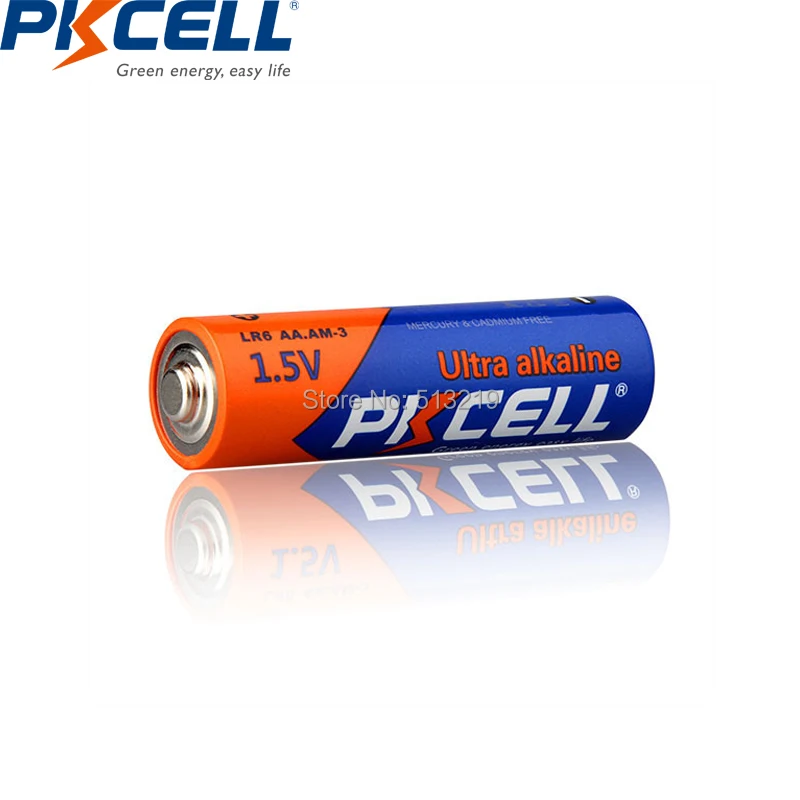 100 x PKCELL AA батареи LR6 1 5 V 2A щелочные первичные lr6 AM3 E91 MN150 для MP3 камеры|lr6 alkaline