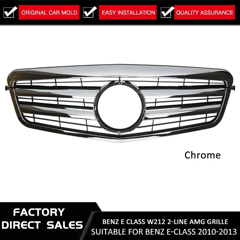 Передний гриль для Mercedes Benz W212 E250 E550 E350 E63 AMG 2010 2011 2012 2013 глянцевый черный матовый