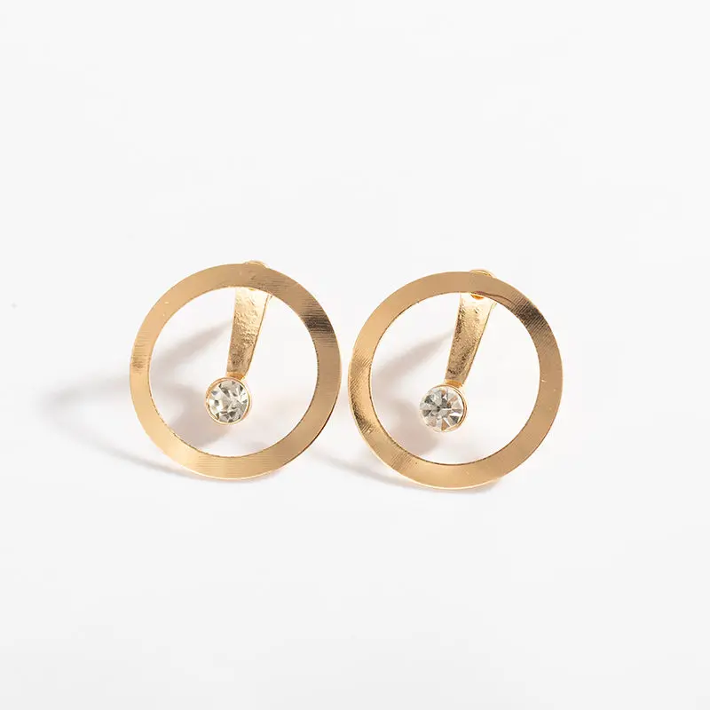 Простые круглые Двойные серьги капли для женщин женские 2019 модные аксессуары