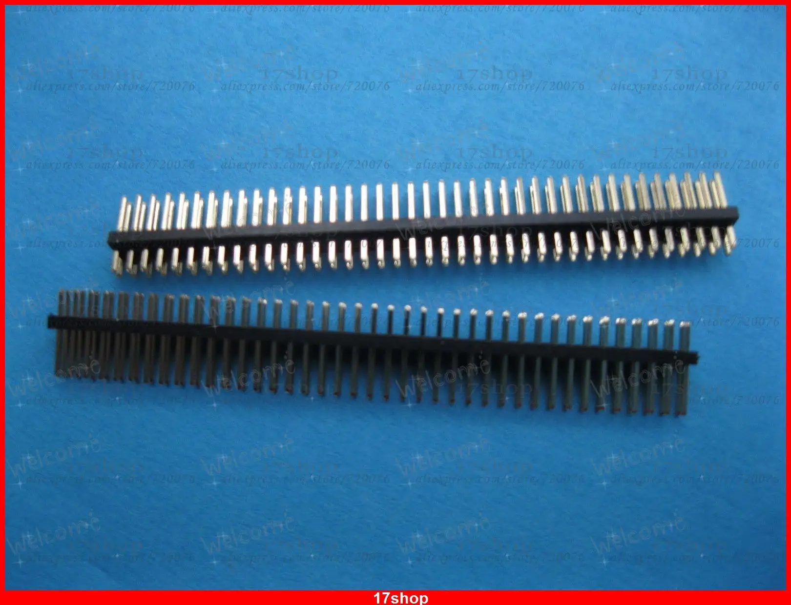 30 шт Позолоченные 1 27 мм 2x40 80pin поломки штыревой разъем типа папа двухрядные