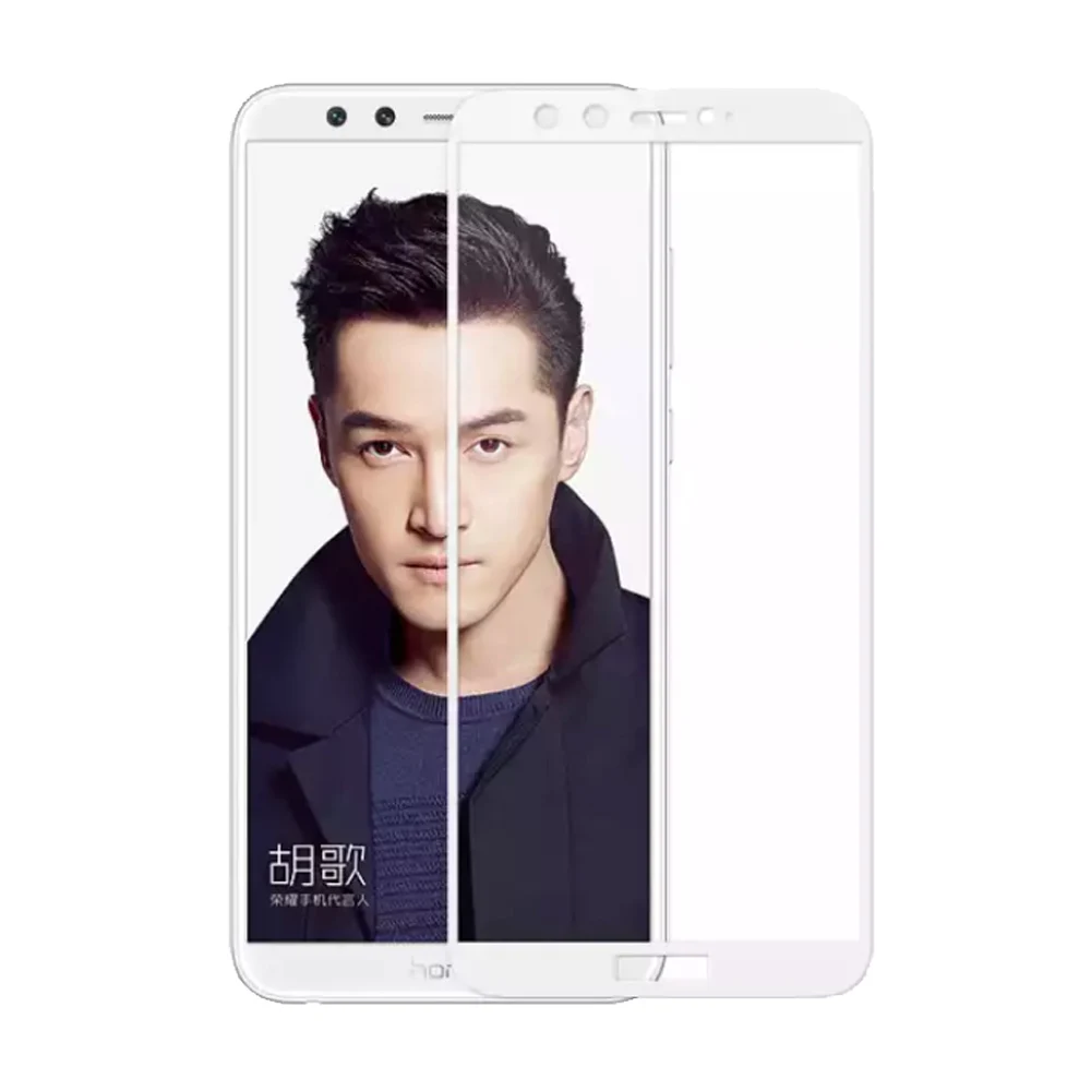 White Защитное стекло на honor 9 lite закаленное стекло для huawei honor 9 светильник huawei i honor 9 9 lite Защитная пленка для экрана - Цвет: White