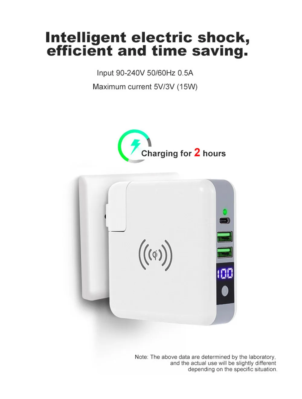 6700 мАч беспроводной Quick Charge power Bank для iPhone Xiaomi переносной мобильный телефон зарядное устройство Внешний с двумя USB зарядное устройство