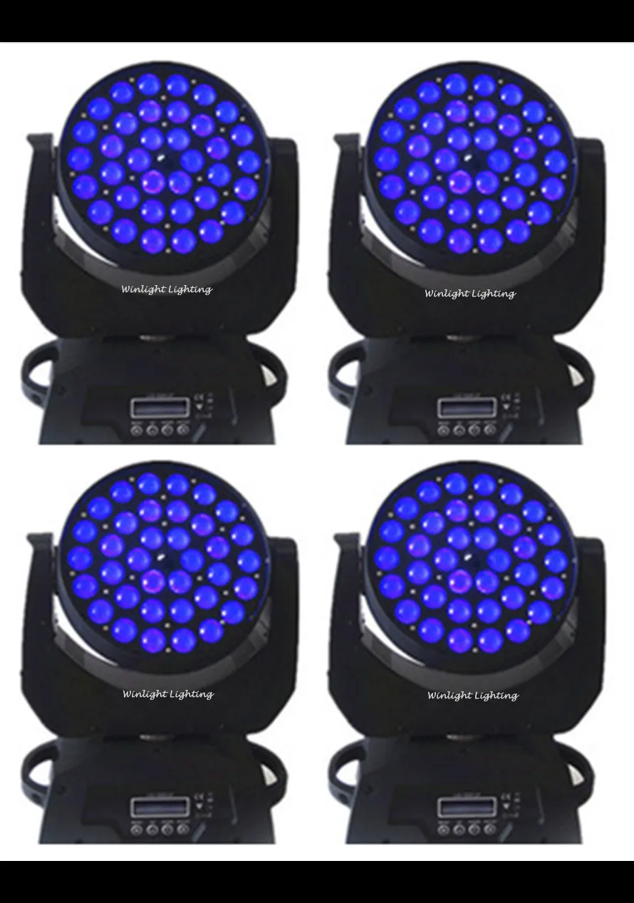 Новое поступление (8 шт./лот) Бесплатная доставка 6 в 1 RGBWAP 36*18 Вт Led Moving Head Zoom DJ Lighting