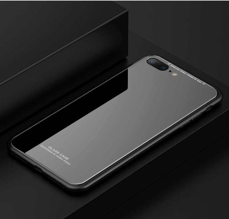 Для iPhone 6 6S Plus чехол ZROTEVE Роскошный чехол для Apple iPhone 7 Plus чехол TPU Edge закаленное стекло крышка чехол для iPhone 8 Plus