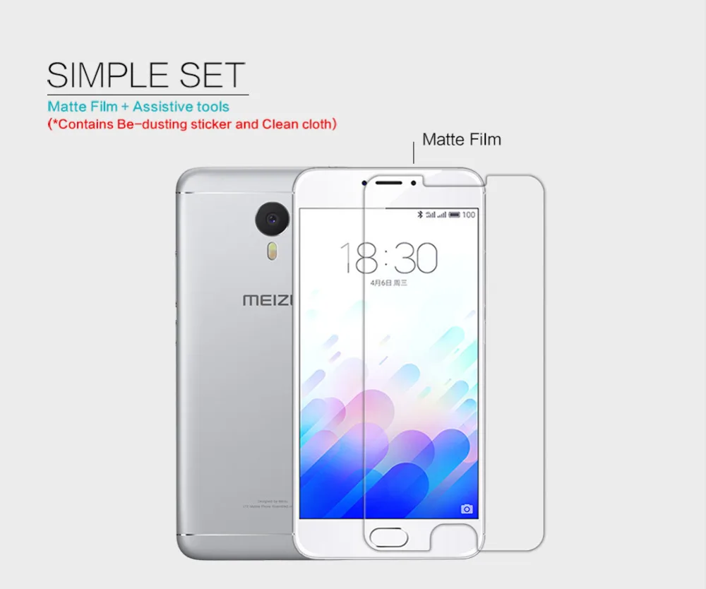 NILLKIN Для meizu m3 note протектор экрана Pro (5.5 дюймов) Super HD Clear Много 3 экран | Мобильные