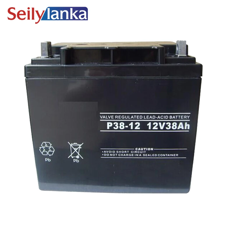 12V 38AH Battery Sealed Storage Batteries Lead Acid Rechargeable Stable performance good storage Backup Power Supply | Электроника - Фото №1