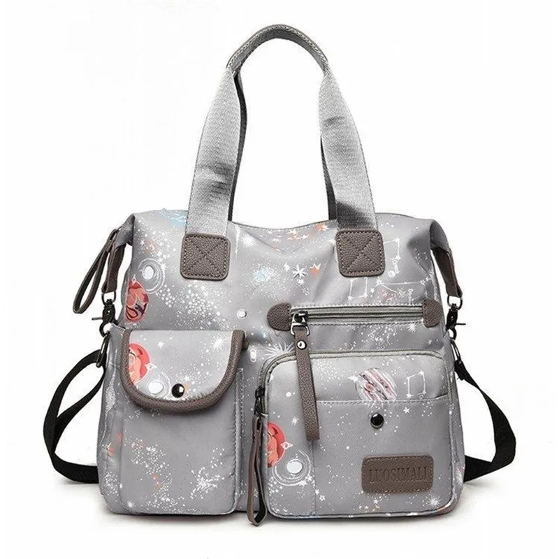 Роскошная нейлоновая женская сумка с принтом звезды через плечо Bolsa Feminina