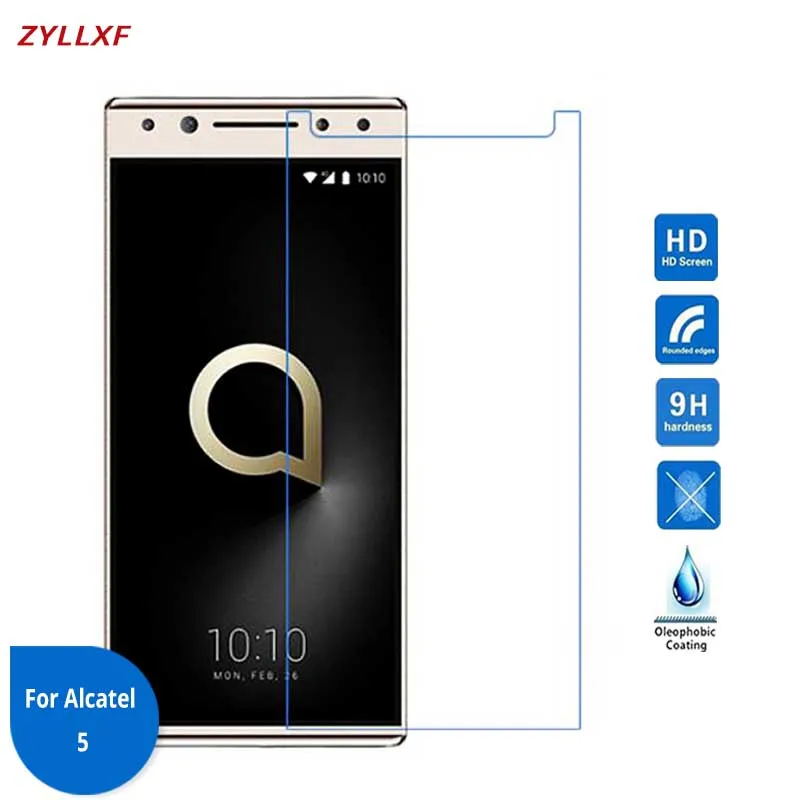 Защитная пленка для экрана из закаленного стекла Alcatel 5 7 дюйма 9H 2.5D на Alcatel5 5086A 5086D