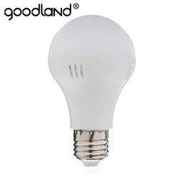Goodland E27 Светодиодный светильник 5 Вт E14 Светодиодный светильник 110 В 220 В люстра COB Свеча лампа прозрачный Кристалл светодиодный светильник с высокой светящейся подсветкой C37