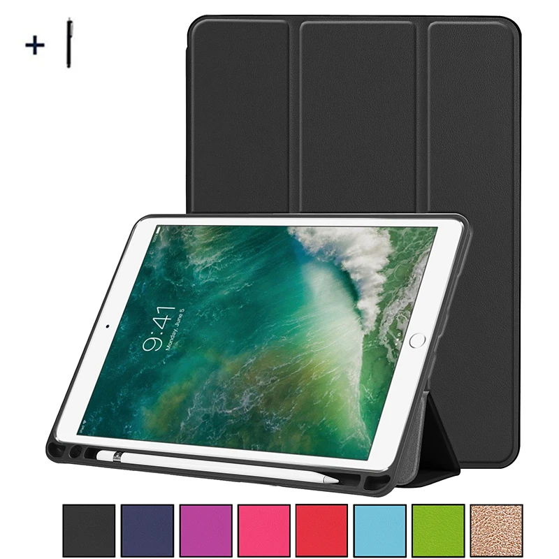 Чехол для iPad Air 3 10 5 дюйма 2019 кожаный флип чехол дюймов рамка с подставкой ручки +