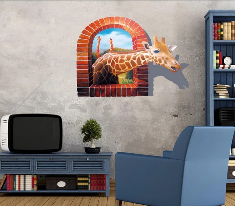 3 d гостиная диван фон настенная живопись креативное украшение спальня стерео